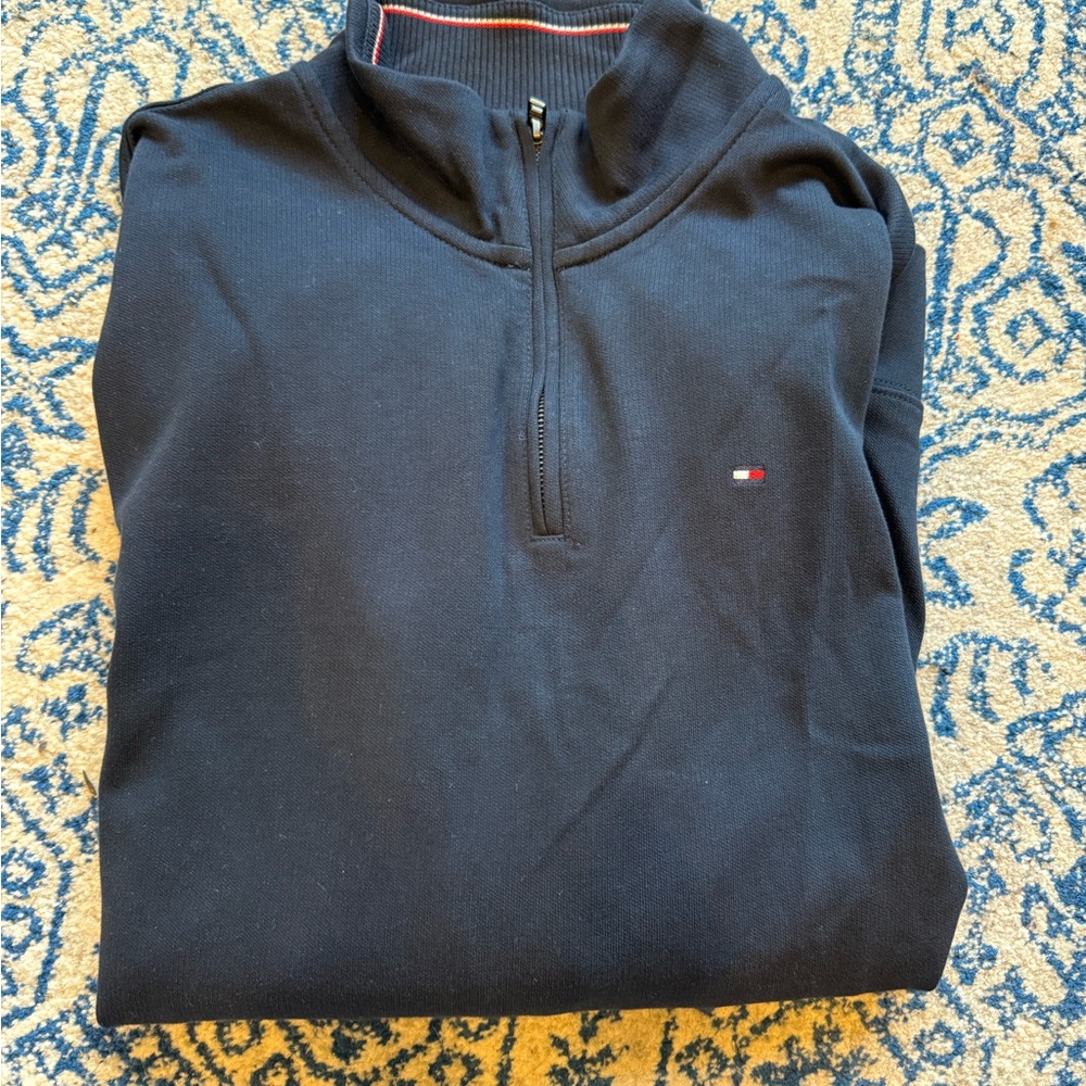 Tommy Hilfiger Men’s Classic Quarter-Zip Pullover